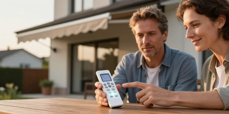 telecommande pour store banne